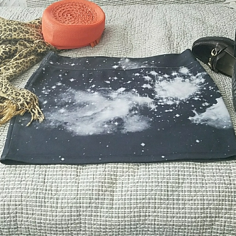 Xl stretch mini skirt